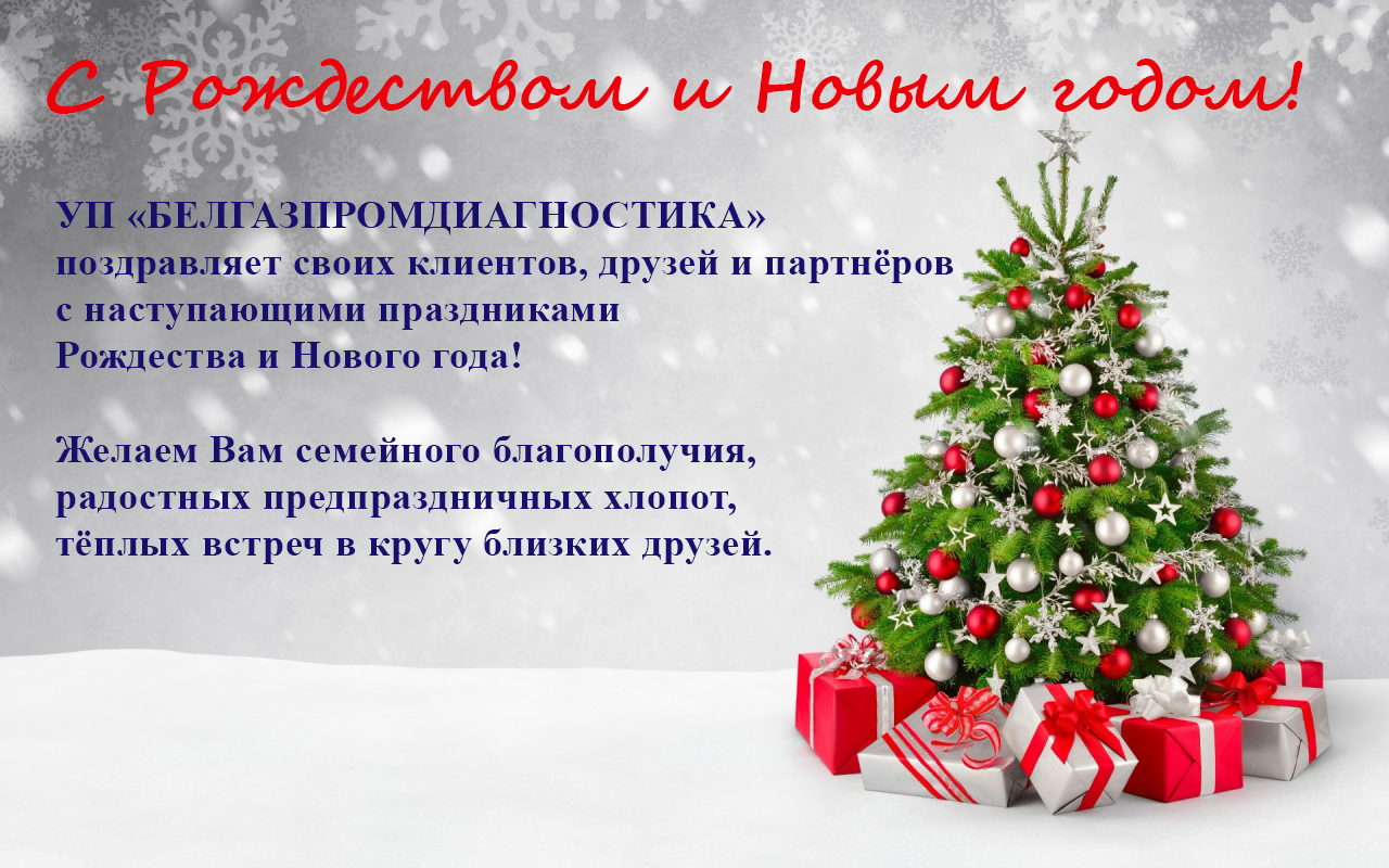 С Рождеством и Новым годом!